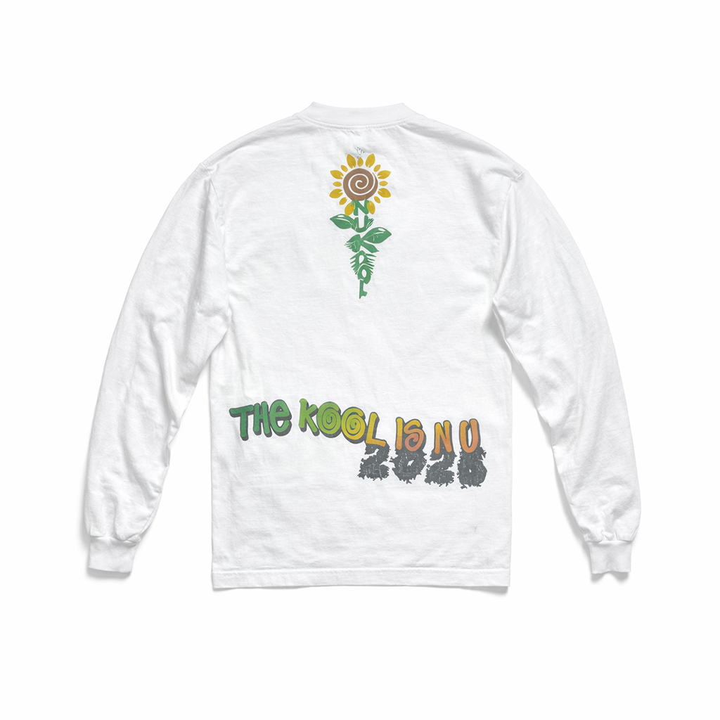The Kool is Nu Long-sleeve t-shirt White